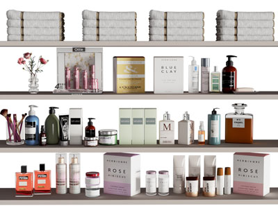 现代毛巾 洗漱用品 化妆品 卫浴小件