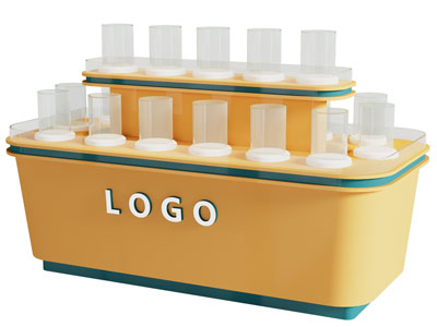 现代双层展台 展柜 摆台