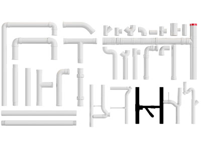 现代弯管 管道零件 排水管