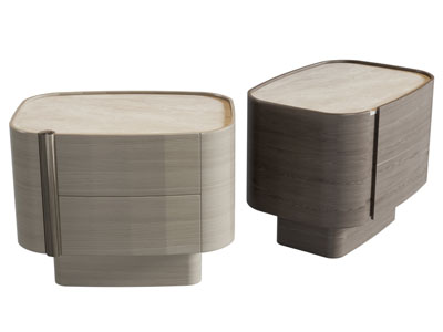 现代床头柜