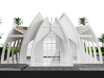 现代教堂 建筑