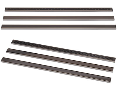 现代长条形地漏 篦子 五金件