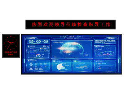 现代数据指挥中心 监控中心大屏幕 LED显示屏
