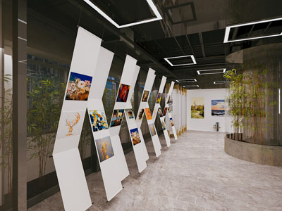 现代展厅展览