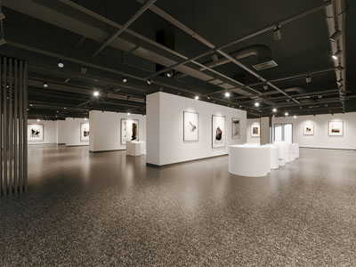 现代画展 展厅展览