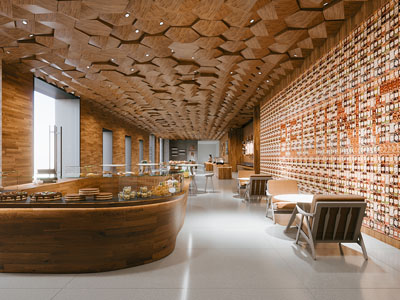 现代烘焙店