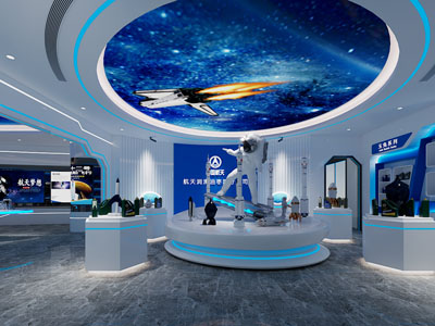 现代航天宇宙科技展厅展览