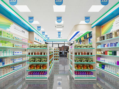 现代百货超市 便利店