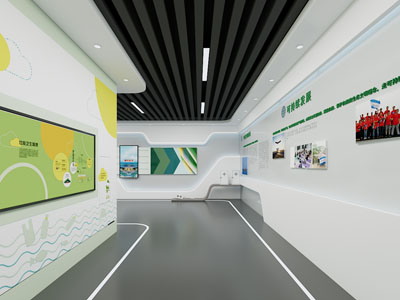 现代展厅展览