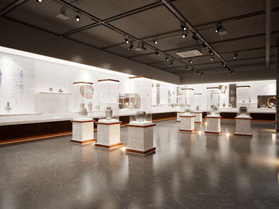 现代展厅展览