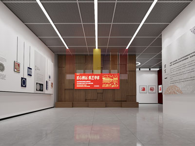 现代展厅展览
