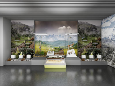 现代生态环境展厅展览