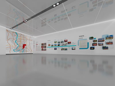 现代展厅展览