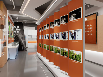现代展厅展览