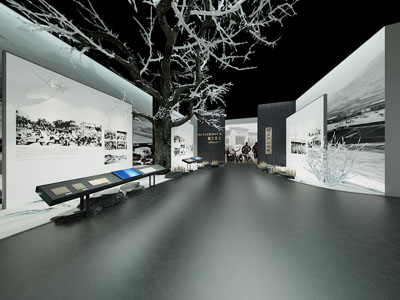 现代博物馆展厅展览