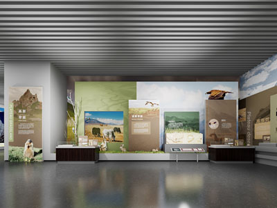 现代高原草原知识展厅展览