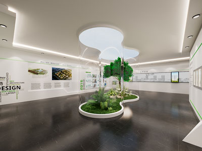 现代展厅展览