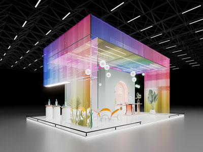 现代展厅展览