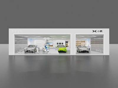 现代新能源汽车展厅展览