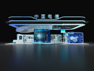 现代中国电信门头