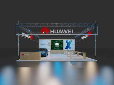 现代华为展厅展览