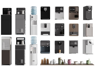 现代饮水机 直饮机 茶吧机 厨房电器