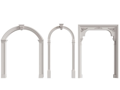 欧式雕花门拱 门套 垭口
