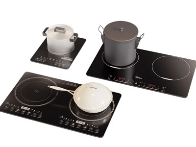 现代电磁炉 锅具 厨房电器