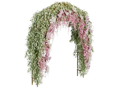 现代花架 门拱