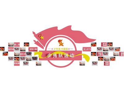 现代党建文化墙 展览展示墙