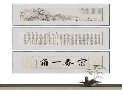 新中式装饰挂画