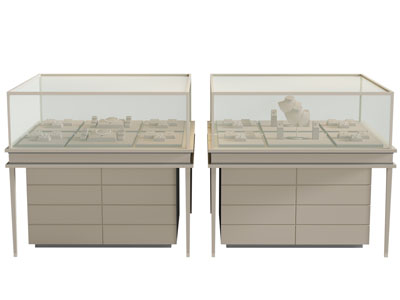 现代珠宝首饰展柜 展台
