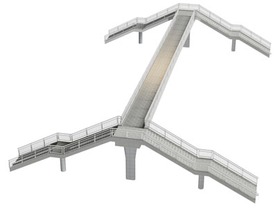 现代道路立交桥