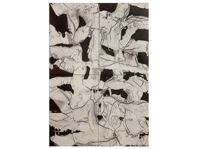 现代黑白装饰挂画