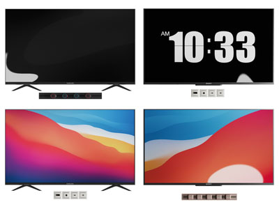 现代液晶电视机