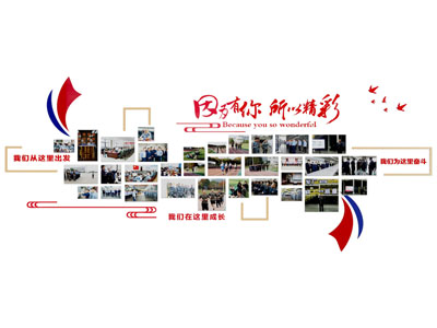 现代企业文化墙