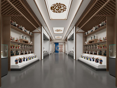 新中式泥塑文化展厅