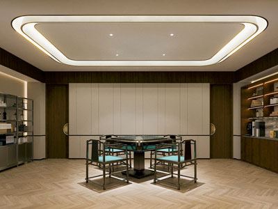 新中式棋牌室