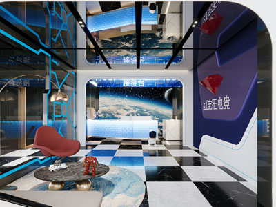 现代酒店大堂