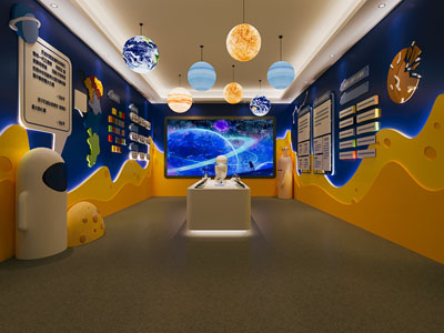 现代太空主题科技展厅