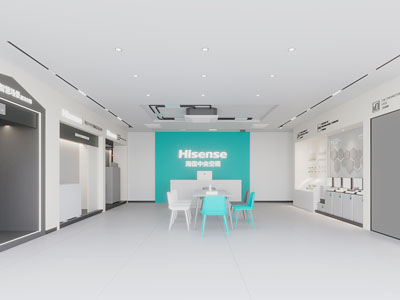 现代海信空调店专卖店
