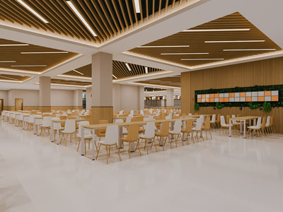 现代快餐店