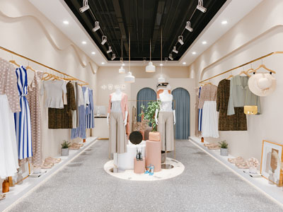 现代服装店