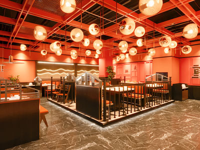 现代火锅店串串店