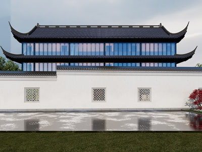 中式古建建筑外观