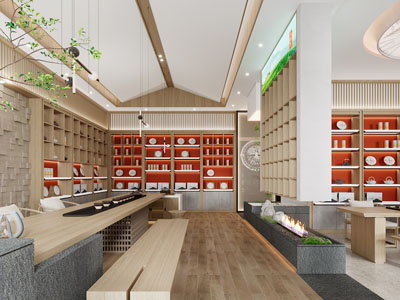 新中式茶叶店