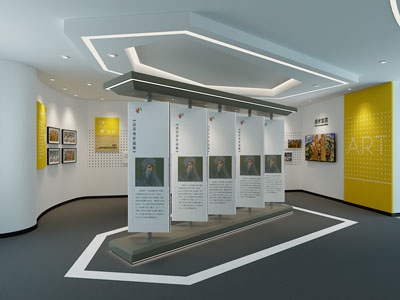 现代艺术展厅