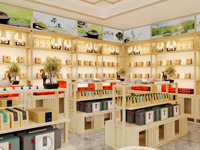 新中式茶叶店