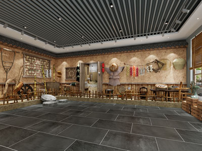 新中式民俗展厅展览