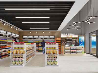 现代超市便利店